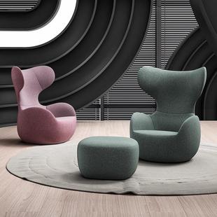 设计师TJYKQ 森川家具妈妈怀抱沙发椅会客接待老虎椅阳台客厅