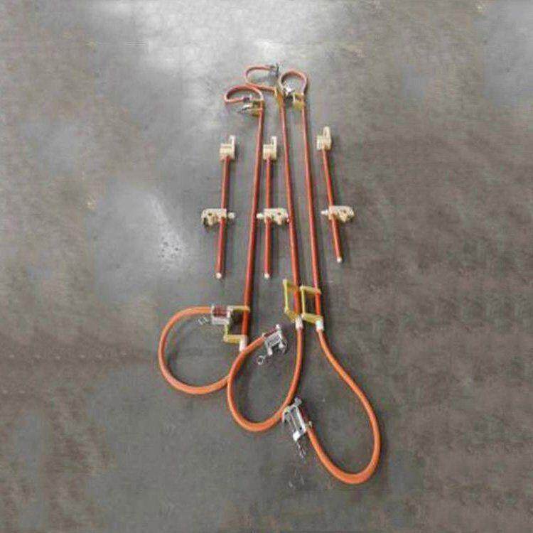 电力检修临时绝缘跳线高压防护跳线组带电作业快速插头旁路引流线