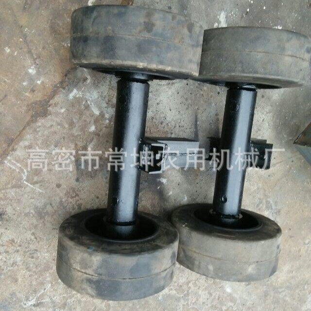 压配实心胎拖车轴20吨挂车轴头质量保证专业厂家