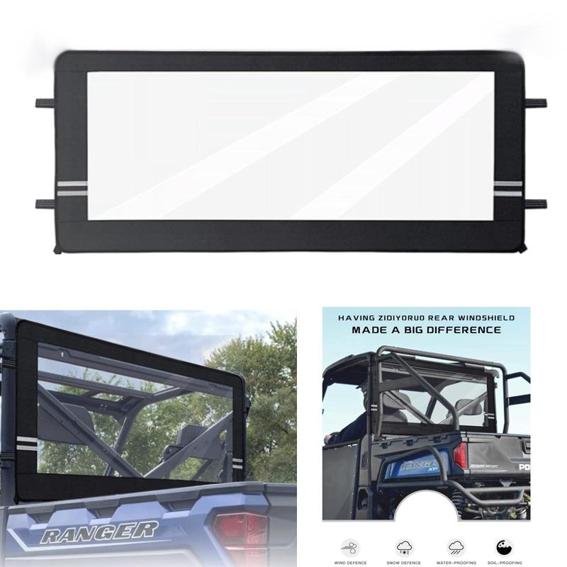 UTV后挡风玻璃软后窗兼容 2017-2022北极星游牧民XP 900/1000