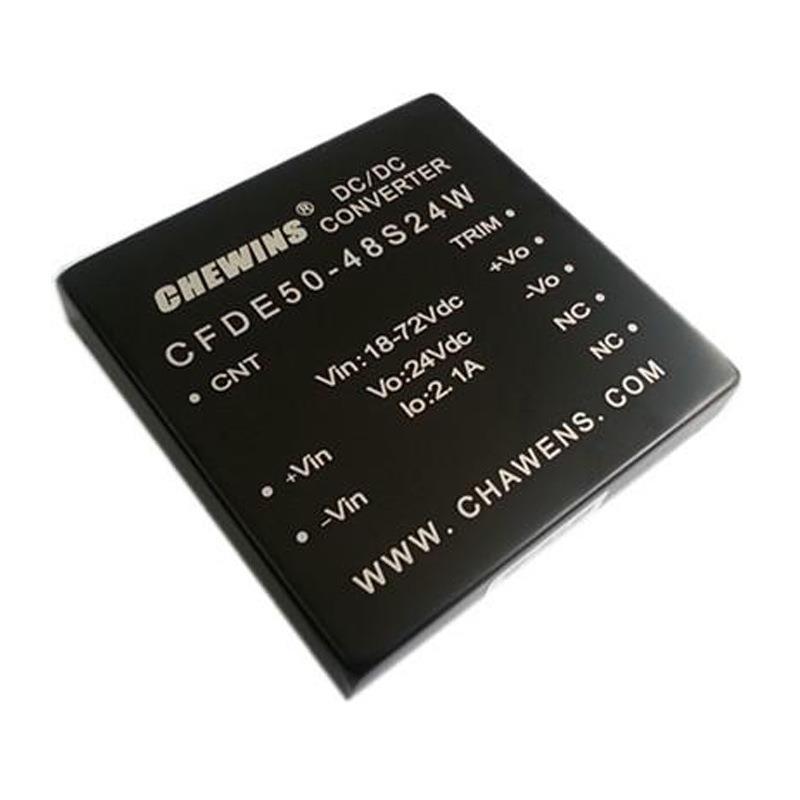DC-DC电源模块输入24V转5V输出50W华阳长丰CFDE50-24S05