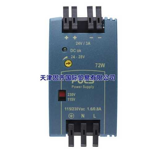 普尔世PULS 导轨电源 ML70.100 72W输出24V3A直流 输入220-240V