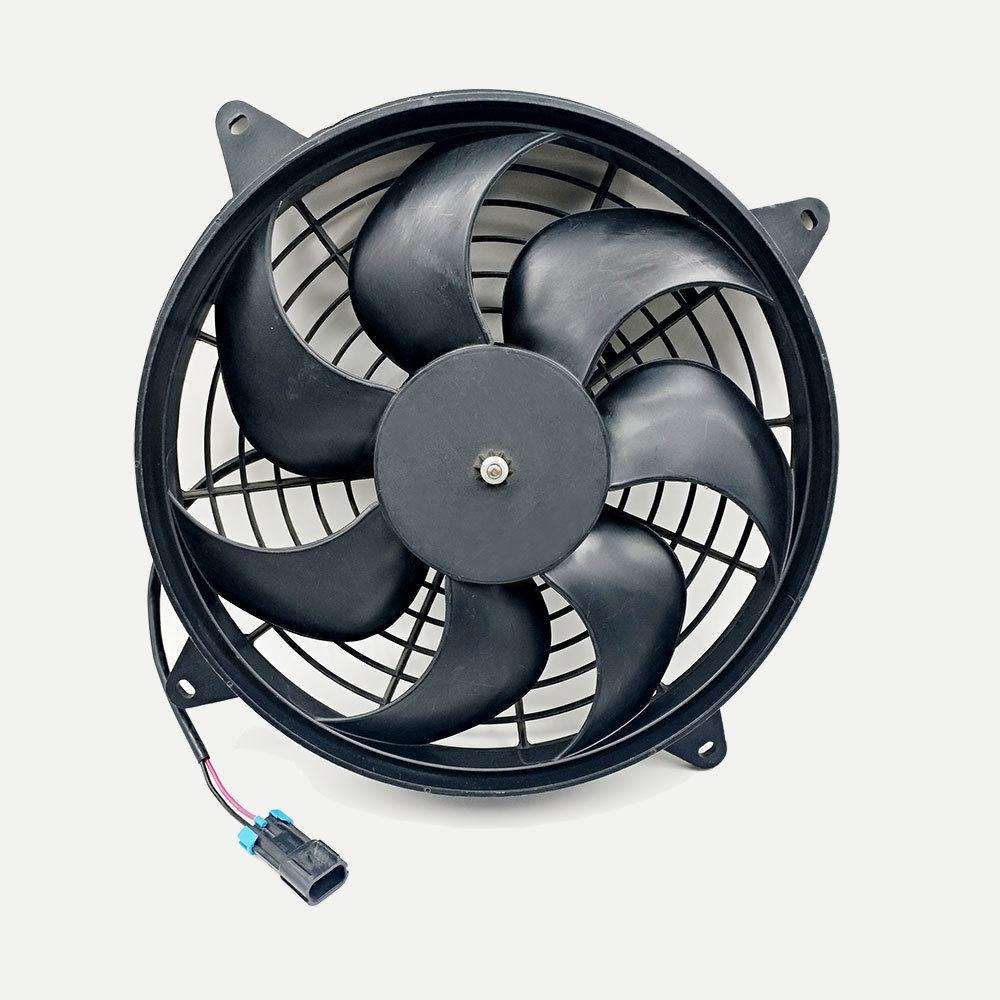 厂家直销直流散热风扇12V24V大风量低噪音风机工程机械散热器风扇