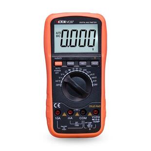 胜利万用表VC97 自动量程数字万用表可测温度频率 带背光