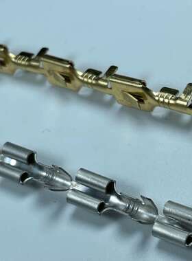 6.3平板带刺端子250防倒端子 DJ621-E6.3A带刺插簧直连 7000/卷