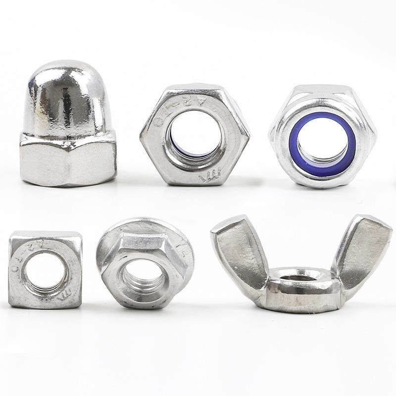 304不锈钢外六角螺母防松/四方/法兰/盖形/蝶形螺丝螺母套装盒装,电子元器件市场,其它元器件,淘宝优惠券,粉丝福利购,淘宝优惠卷