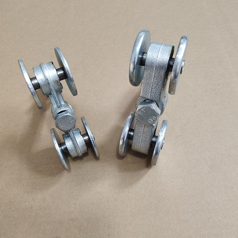 重型移门滑轮轨道工业门吊轨移门吊轮配件轮子折叠门推拉门吊轨