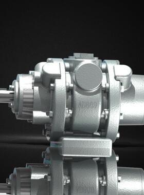 赣工16AM-FRV-2叶片式气动马达高功率 大扭矩安全防爆 可正反转