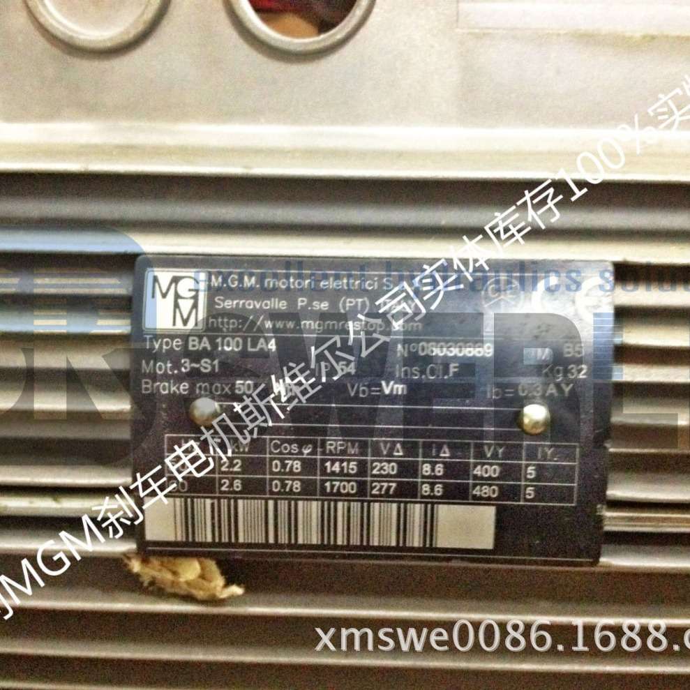 BA100LA4 意大利MGM刹车电机