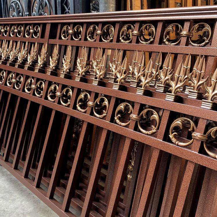 厂家铝艺护栏别墅小区护栏铝艺护栏庭院小区铝合金围栏 围墙护栏