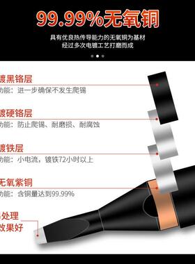 UNIX优尼焊锡机烙铁头P2 3 4D-N-R 6PC-S 13 12DVAP焊头焊咀