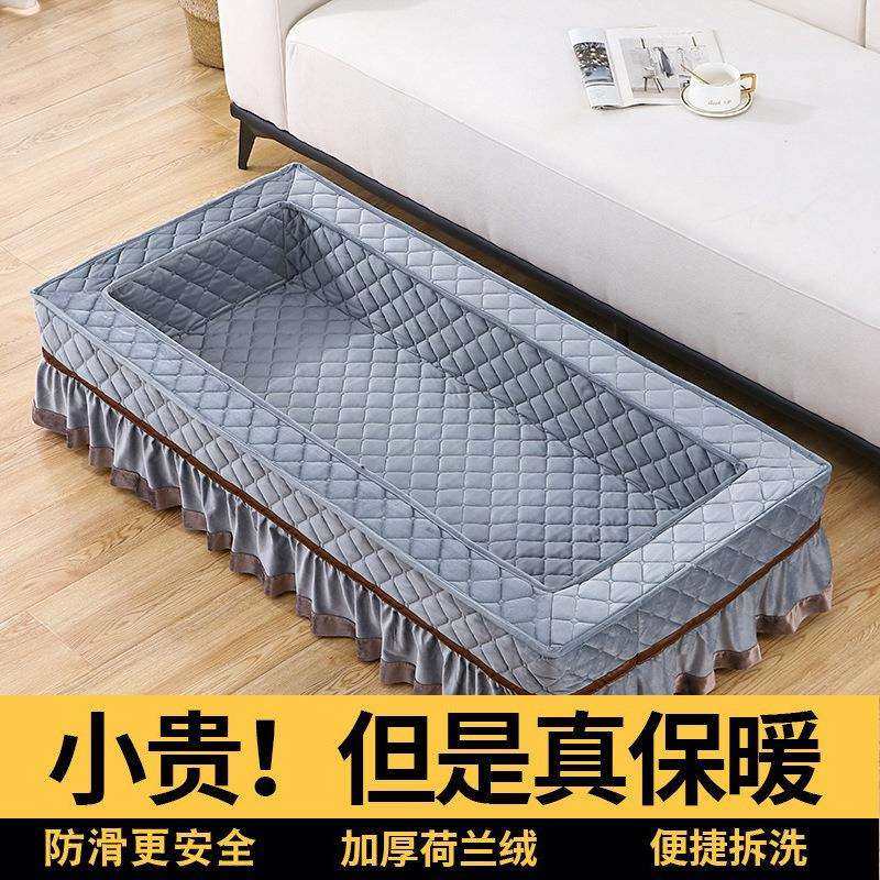 烤脚套取暖器家用电火箱套长方形电火桶烤火炉罩烤火箱罩加厚