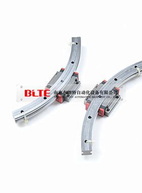 滚动圆弧直线导轨滑块 国产R型弧形导轨重载HCR15A+60/400R