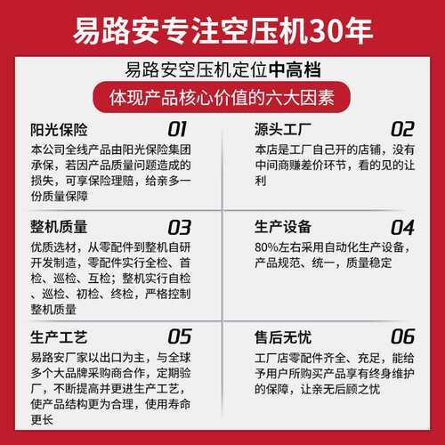 易路安LG30L无油静音冲气泵木工喷漆220V小型高压空压机现货