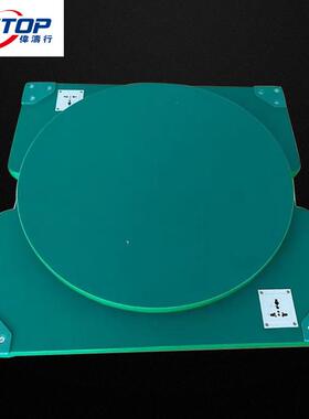 厂家台面板双层旋转工作台面板PVC三聚氰胺板绿色防静电工装板