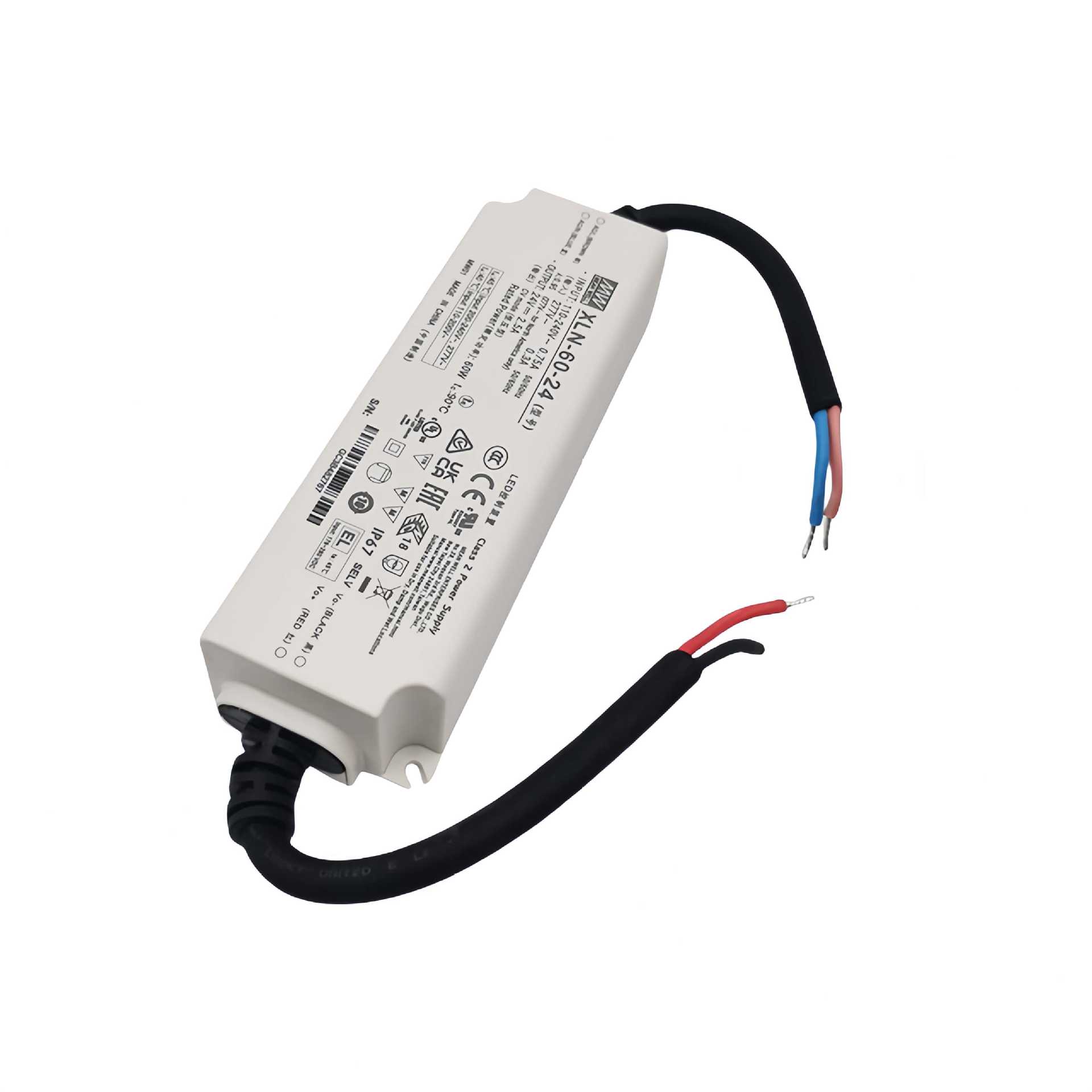 明纬电源 XLN-25-12 25W恒压面板灯LED驱动器