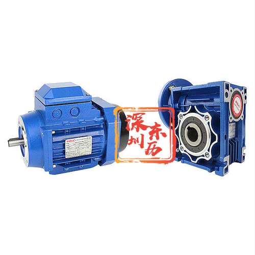 ZAGA朝冈蜗轮减速机Worm gear reducer NMRV030 1/5涡轮蜗杆减速