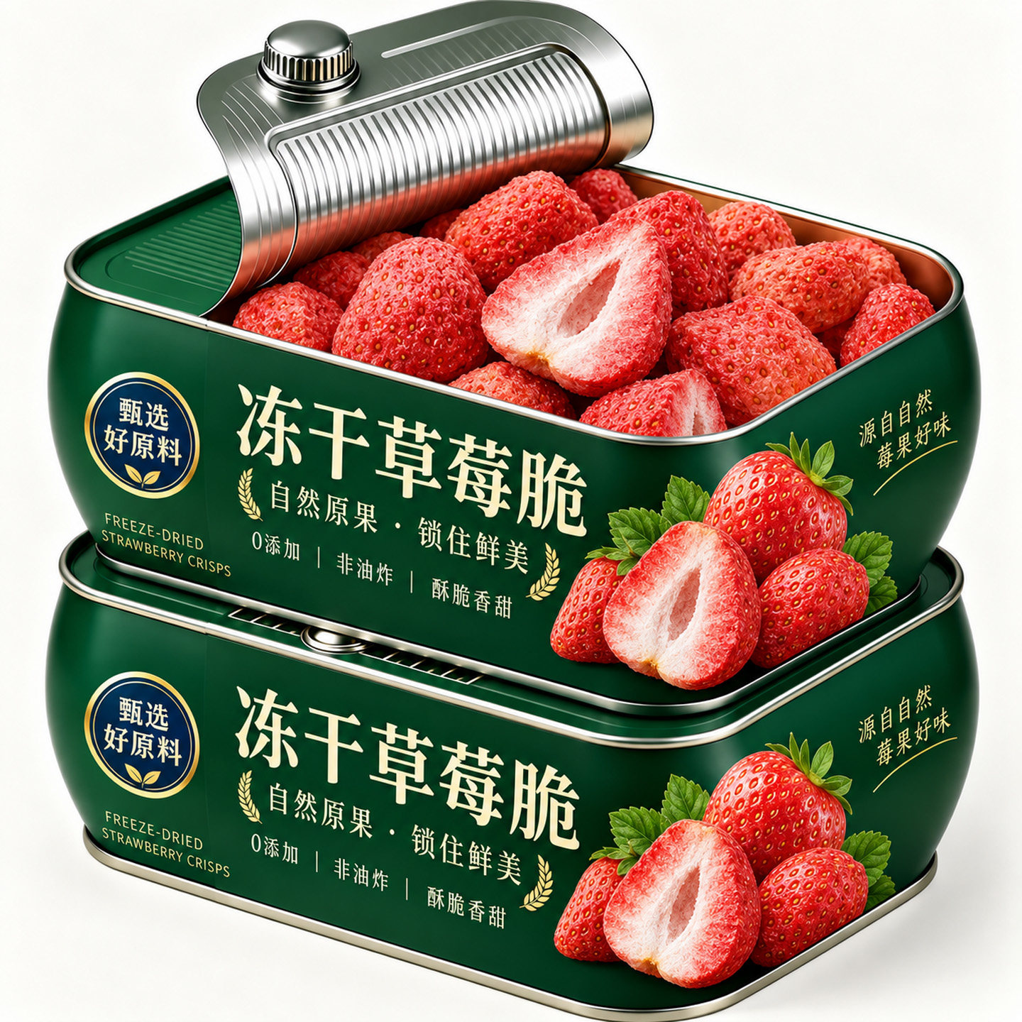特级草莓冻干自然酸甜官方旗舰店