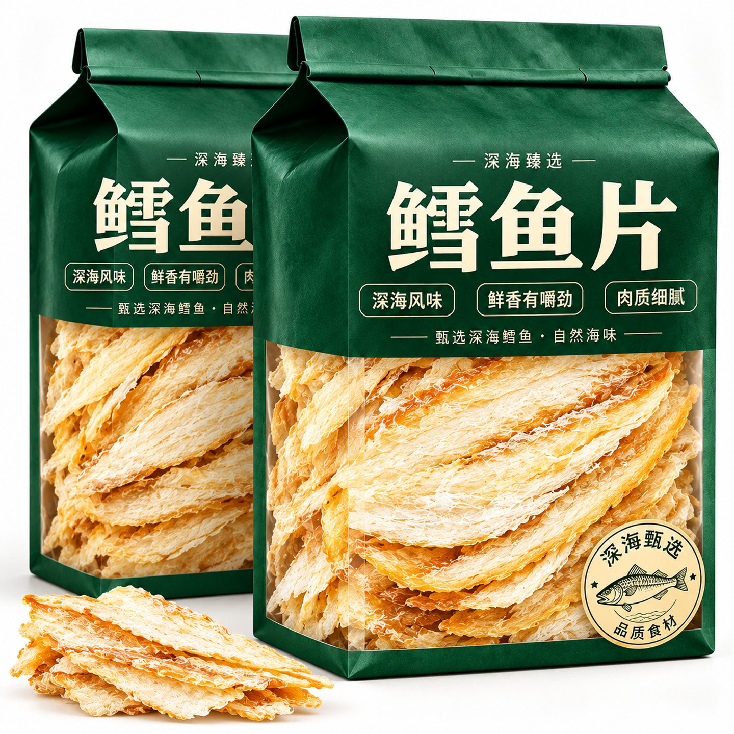 大连特产鳕鱼片官方旗舰店烤鱼片