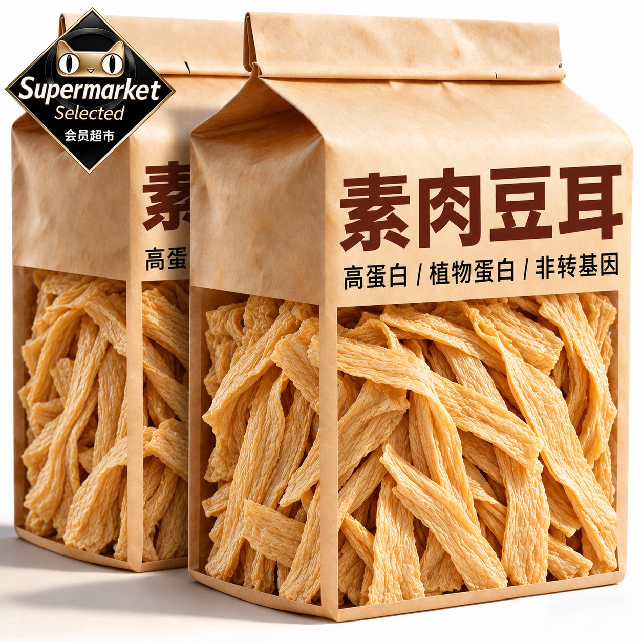 素肉豆耳植物蛋白非转基因高蛋白