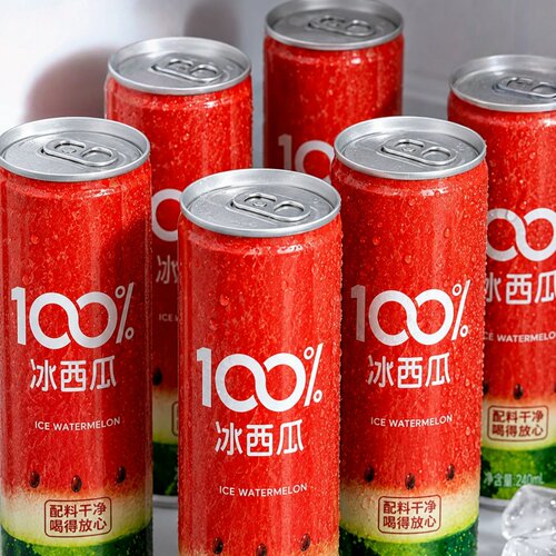 冰西瓜汁100%纯果汁鲜榨麒麟西瓜