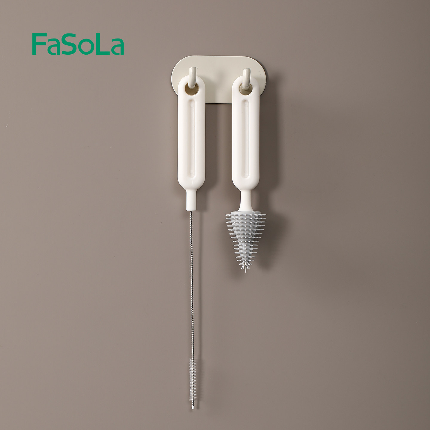 FaSoLa婴儿专用奶瓶奶嘴刷吸管刷子清洁刷硅胶重力球清洗刷水杯刷,家庭/个人清洁工具,厨房用刷,淘宝优惠券,粉丝福利购,淘宝优惠卷