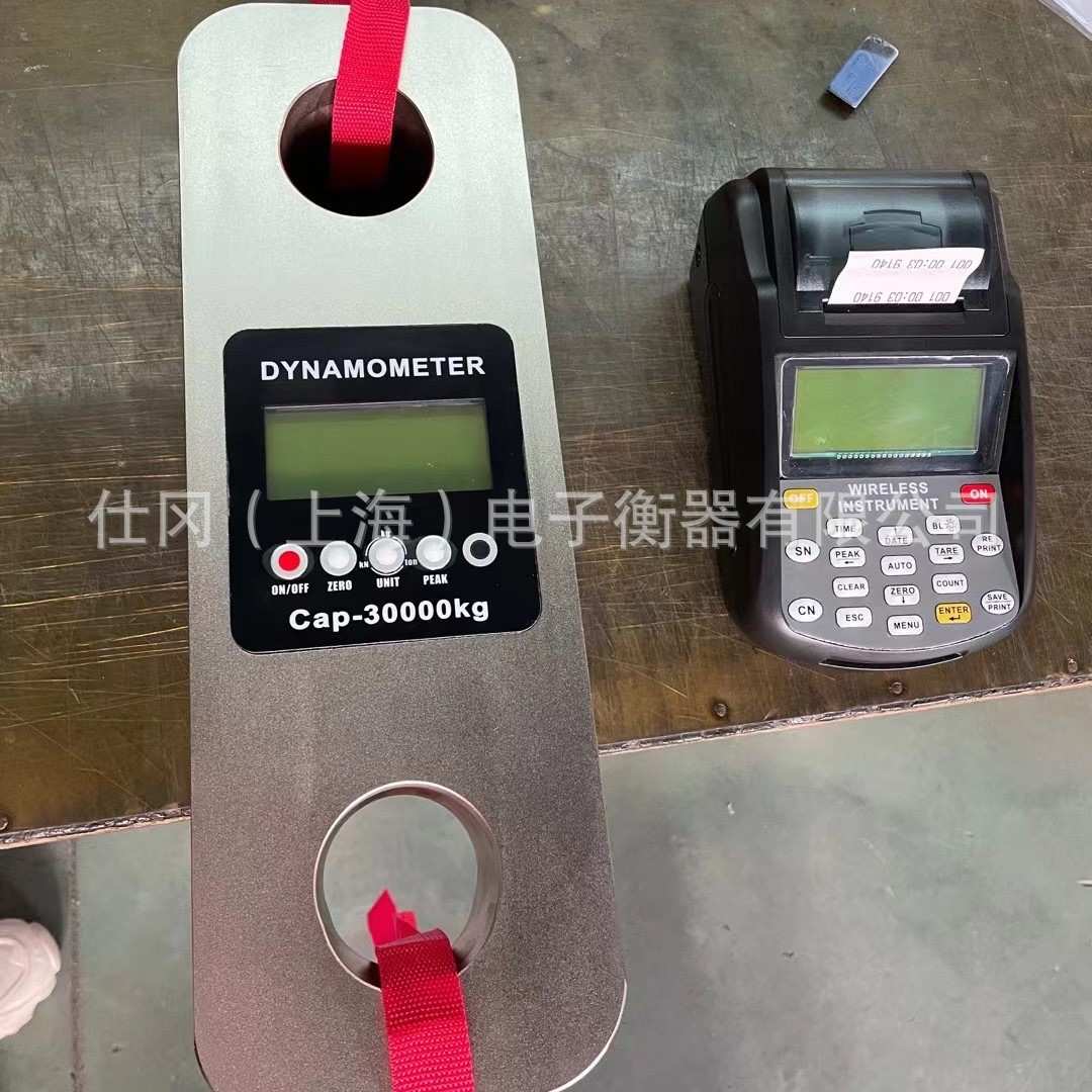 外贸全英文制式数显电子测力计CLY-SG精度高测拉力仪器上海厂家发