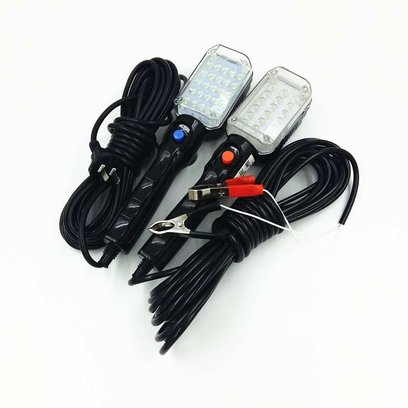 LED12V 24V 36 48 60V 低压通用带线工作灯维修灯