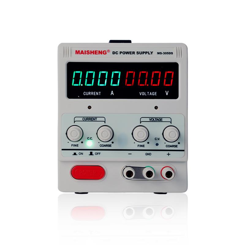 迈胜可调直流稳压电源高精度30V5A6a笔记本维修直流MS3010DS