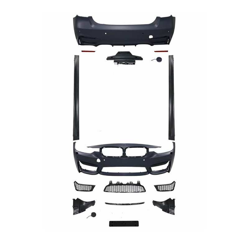 M3车身套件适用于宝马3系F30改装保险杠M3包围侧裙