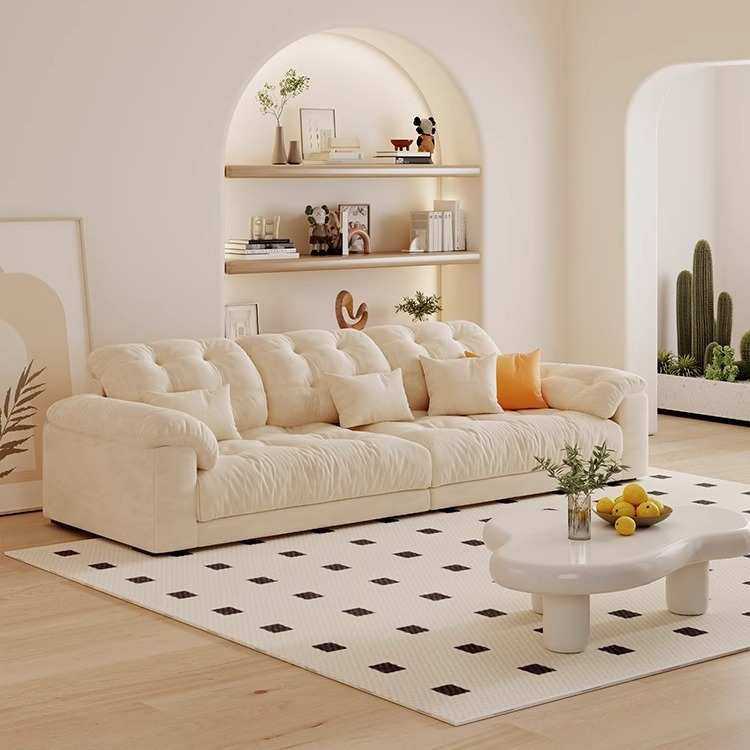 云朵沙发奶油风客厅现代简约耳朵小户型直排科技布艺现代简易沙发,模玩/动漫/周边/娃圈三坑/桌游,模型制作工具/辅料耗材,淘宝优惠券,粉丝福利购,淘宝优惠卷