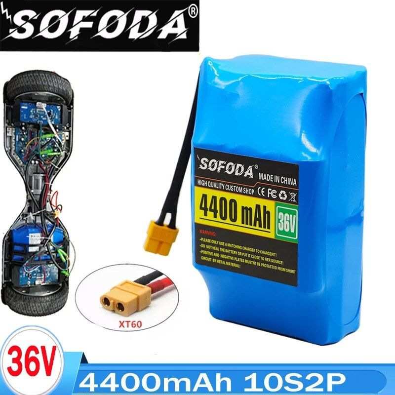扭扭车电池 36V 4400AH 5.2AH 10串2并锂电池组 18650动力电池