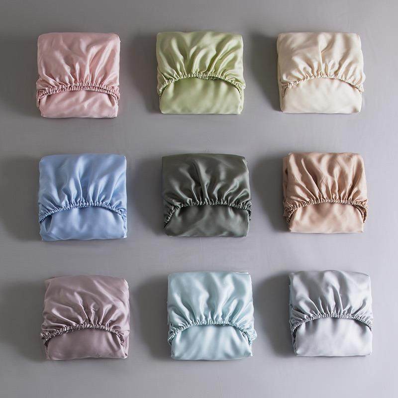 LIIESEN丽笙25新款A类60S天丝单品床笠 180x200+笠高30cm 组合白