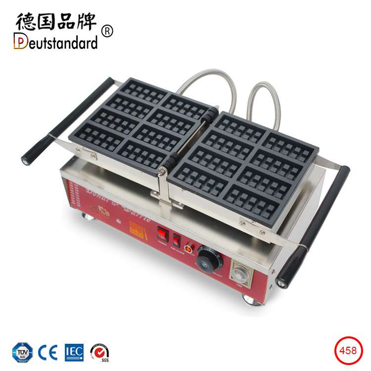 翻转8片方形华夫机格子Q饼机 华夫炉 松饼机格仔饼机烤饼电饼档