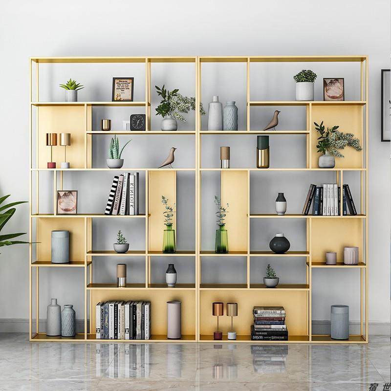 网红铁艺置物架书房北欧多层书架客厅落地隔断办公室玄关收纳书柜,鲜花速递/花卉仿真/绿植园艺,割草机/草坪机,淘宝优惠券,粉丝福利购,淘宝优惠卷