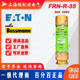 FRN-R-35延时保险丝 250V 35A 14X51巴斯曼BUSSMANN熔断器