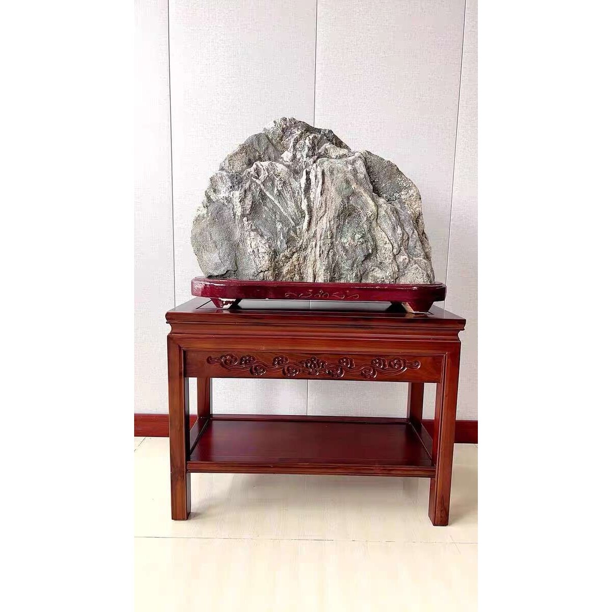 花架鱼缸架茶几边几盆景架桌奇石茶桌中式沙发新中式胡桃木木质