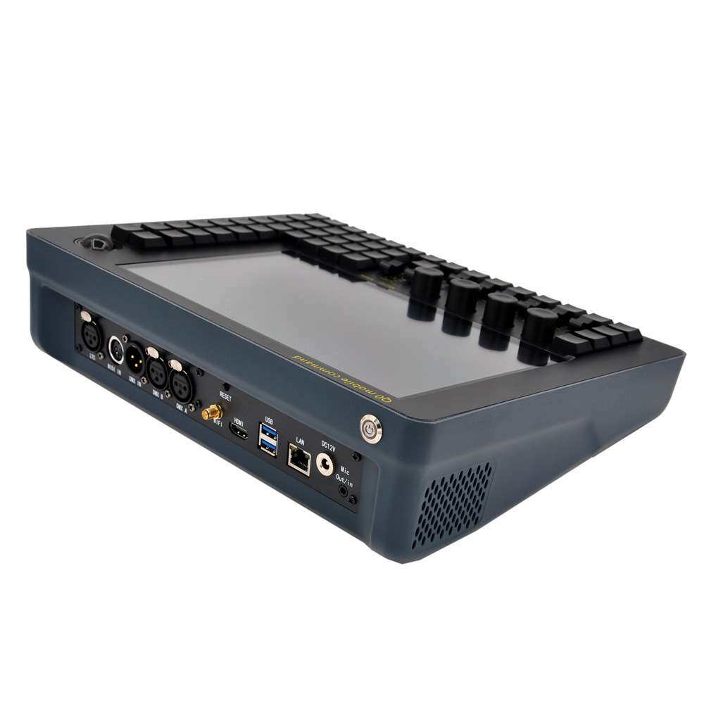 Q0 mobile Command Q0便携式舞台灯光控台无线发送触摸屏内置电池