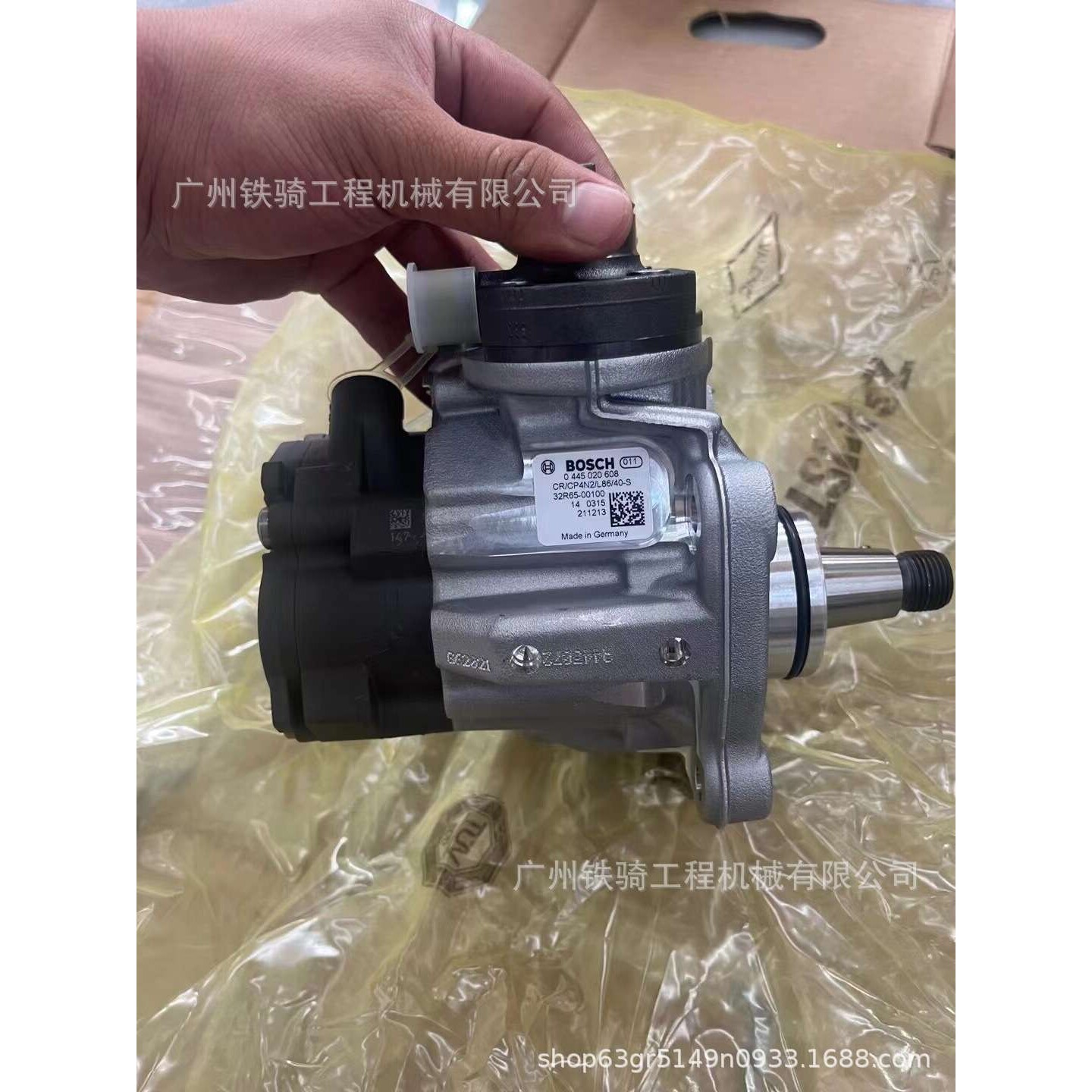 三一SY245H 265C-9发动机高压油泵 D06FR柴油泵总成原装 挖机配件
