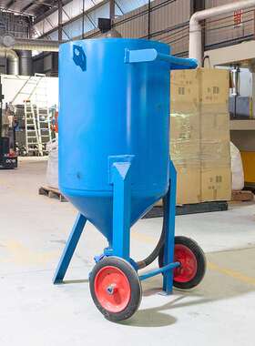 KZ-2佛山喷砂机自动环保喷砂小型高压户外移动式除锈喷砂机