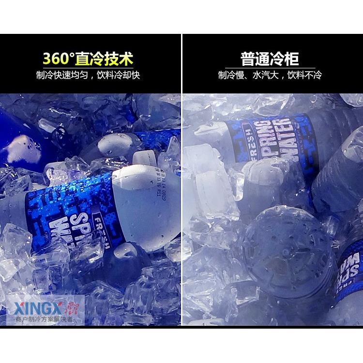 星星(XINGX)LSC-373G商用冷藏展示柜立式冷柜单门冰箱水果柜