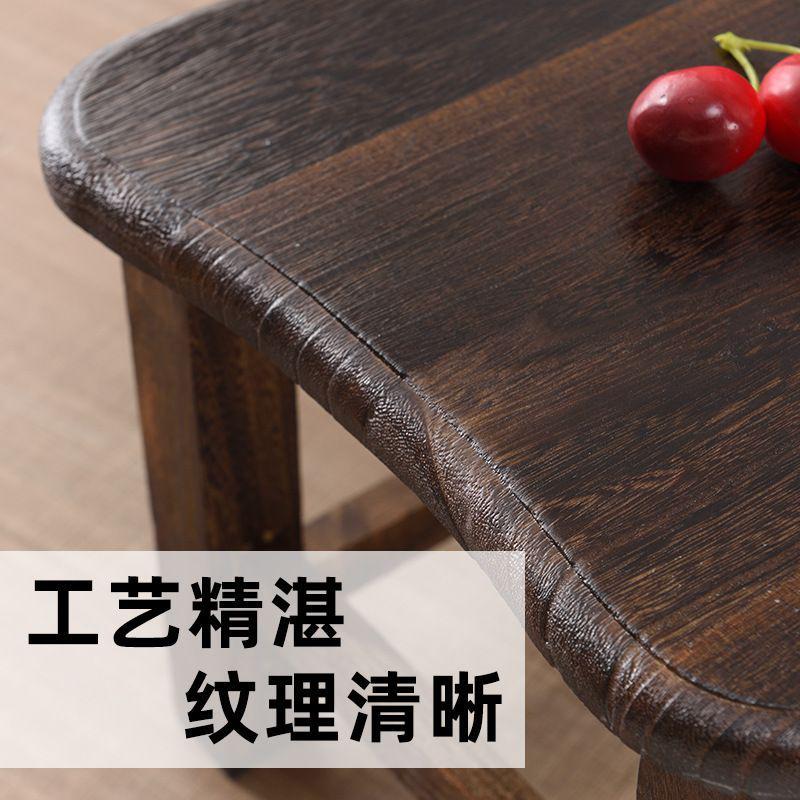 日式北欧实木小凳子现代家居方换鞋凳客厅卧室时尚简约家用小椅子