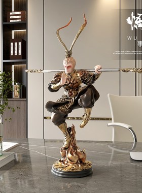 齐天大圣孙悟空摆件客厅玄关电视柜桌面装饰斗战胜佛创意手办礼物