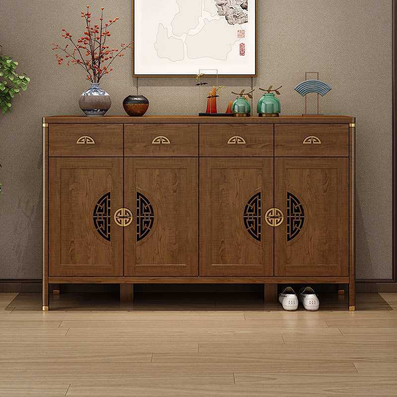 新中式实木鞋柜家用门口玄关柜一体隔断柜进门收纳储物柜入户雕花,模玩/动漫/周边/娃圈三坑/桌游,模型制作工具/辅料耗材,淘宝优惠券,粉丝福利购,淘宝优惠卷