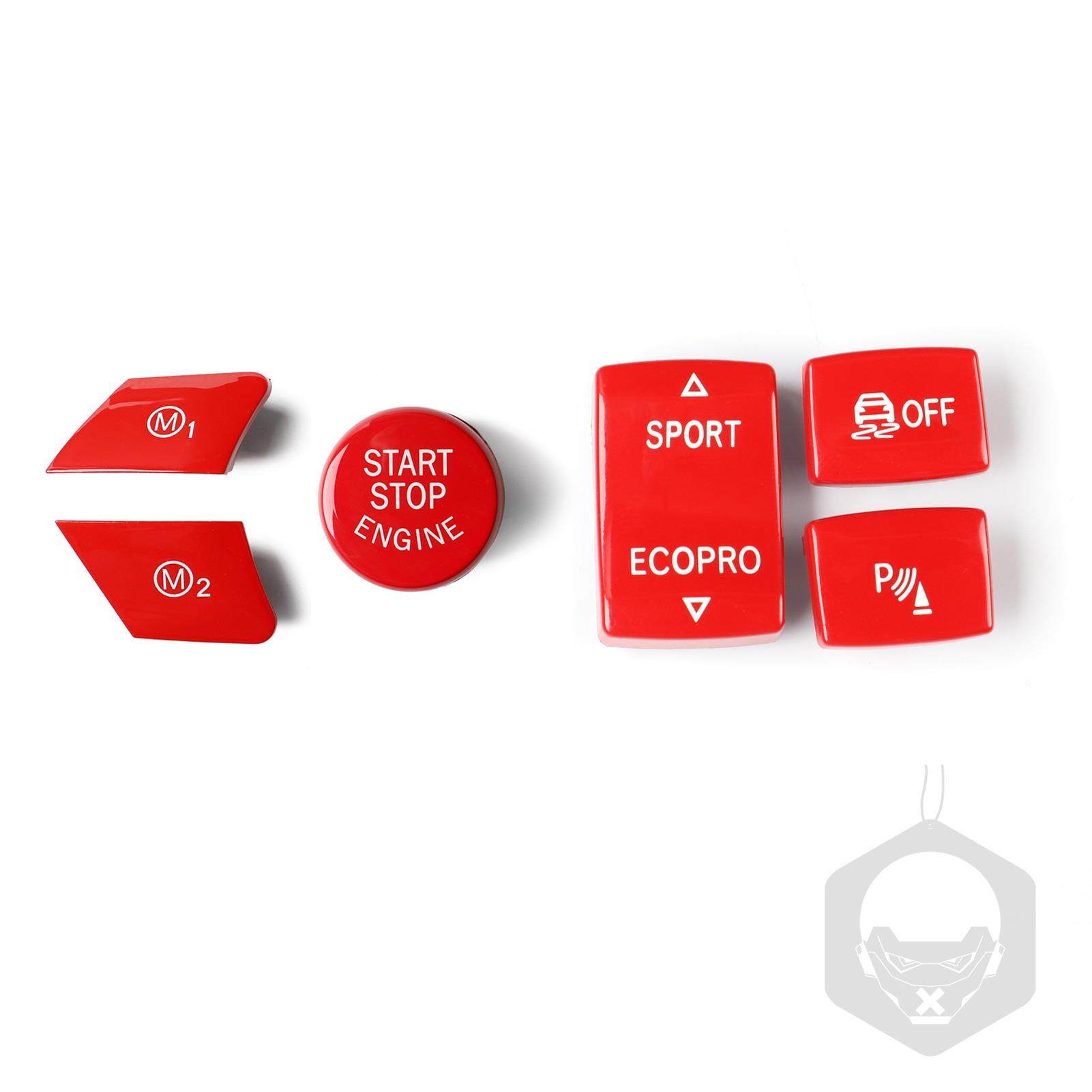 方向盘M1M2档位按键套装适用于宝马1234系车内饰改装配件