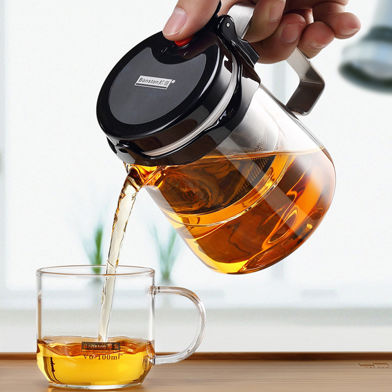 飘逸杯泡茶壶全玻璃内胆家用个人便携小功夫泡茶杯过滤茶具玲珑杯