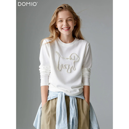 DOMIO女童长袖T恤设计师系列