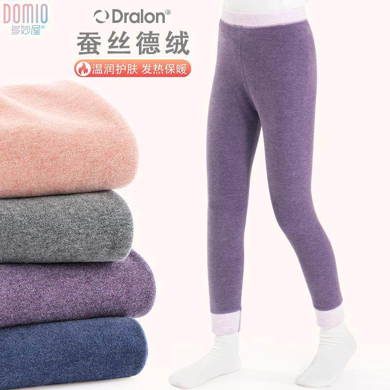 儿童保暖裤德绒加绒加厚