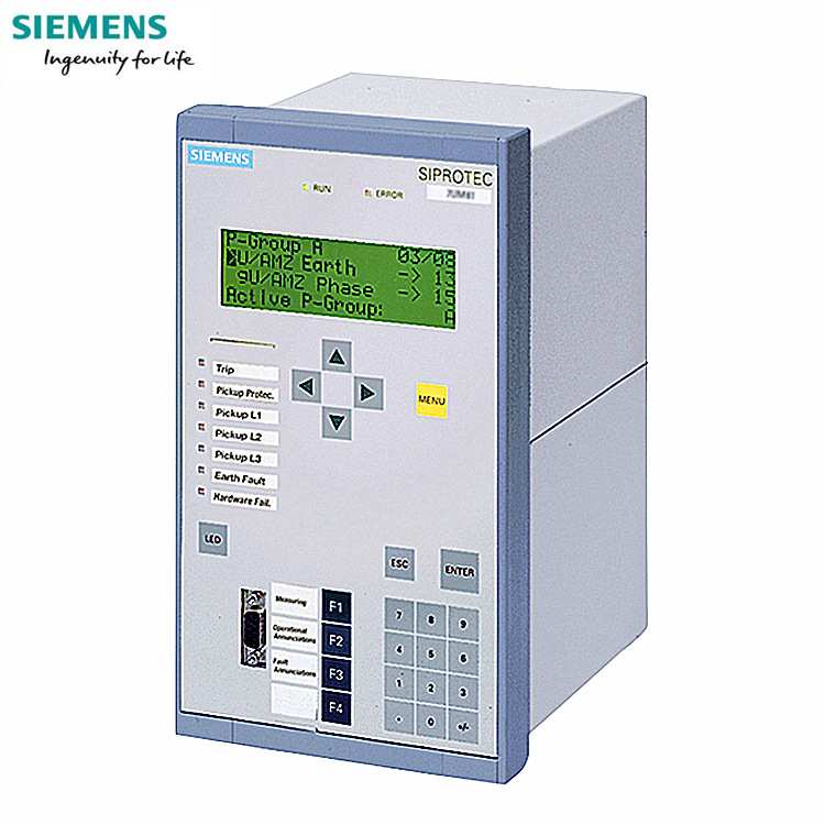 7SJ6227-5EB92-3PE3-L0B保护继电器背光文字显示4X20字符19