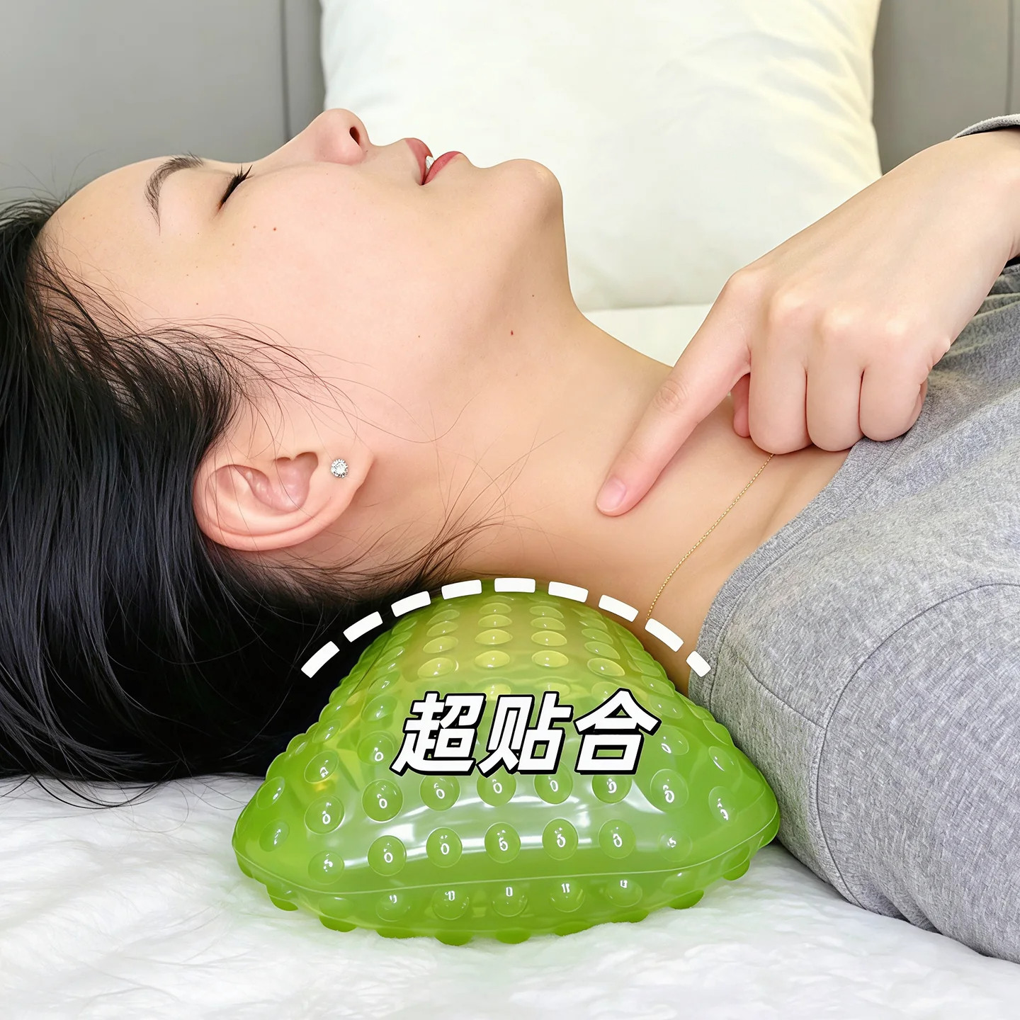 老辈子严选!凸点暖水袋热水袋注水颈椎热敷脖子肚子暖手宝长条型